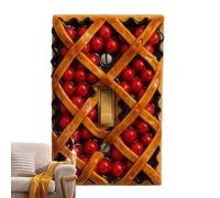 decorativa da parete, decorazione in resina per torta di ciliegie da parete, protezione per bagno, cucina, camera da, soggiorno, ufficio, garage, scuola