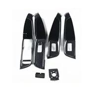 Decorative Auto Adesivi Cruscotto Con Console Centrale Per A3 8V S3 Strisce Decorative In Fibra Di Carbonio Per Portiera Auto Accessori Per Interni Auto(E LHD)