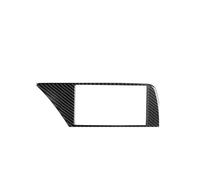 Decorative Auto Per A4 Per A5 B8 Per Q5 Interni Vera Fibra Carbonio Navigazione Aria Condizionata Pannello Controllo LHD RHD Adesivi Decorazione(Type A (LHD))