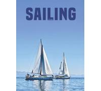 Decorative Coffee Table Book Sailing: Decorative book to stack on your table and shelves combine with other books in our series