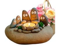 Decorative Column, Abstract Figure Tray, Artistic Candelabra Piece, Heat Resisting Molded Frame, Mantelpiece Display Item, Apartment Studio Equipment, Matte Beige Small Lightweight Shelf