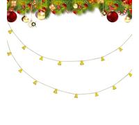 Decorative Cow Bell, Bright Color Bell Garland, Sturdy Christmas Bells, Lightweight Christmas Bells, Christmas Tree Bells, Holiday Bell Garland, Colorful Christmas Bells, Safe Christmas Bells, Cow Bel