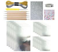 Decorative Foil Paper for Crafts, Gold And Silver Shiny Sheets, 0.08mm Aluminum Material + Embossing Kit, Hot Stamping Foil Sheets + for Painting, Card Making, And Adult or Kids DIY Art Projects.