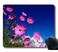 Decorative Mouse Pad Art Print C Red Flowers