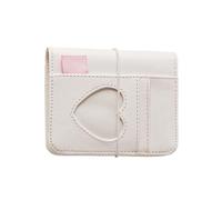 Decorative Notebook,100 fogli Loose-Leaf Notepad - 13,1 x 10,5 cm Heart Design Cover 5,16 x 4,13 In Artificial Leather Journal - Flessibile For Note-Taking List School College Work Study Business