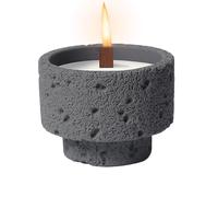 Decorative Scented Candle - Elegant Tealight Candle Holder ¦ 5.7x7.5x5.7cm Scented Torch with Elegant Finish, Cement Natural Soy Candles with Design, Pillar Fragrance Wax, Relaxation Wax for Home