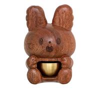Decorative Shopkeepers Bell,Wood Door Chime, Campanello a vento in legno for navi, campanello marrone