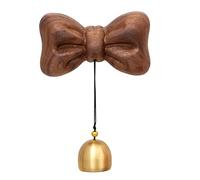 Decorative Shopkeepers Bell,Wood Door Chime, Campanello a vento in legno marrone in stile navale for casa e giardino