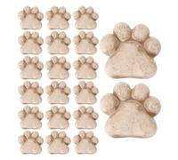 Decorative Stones Cat Paw - Mini Landscaping Pebbles for Garden Decor | Resin Material with Cute Shape Design, Lightweight Craft Stones for Terrarium Planter Pathway Yard Backyard Vase DIY Projects