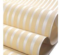 Decorative Striped Wallpaper - Non-woven Chequered Wall Cover, Modern Accent Sticker | Easy-Apply Wall Decoration For Café, Study Room, Home ofice, Stylish Interior Background, dey Renovation
