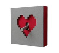 Decorative Wall Plate | Color Blocking Decorative with Single Toggle