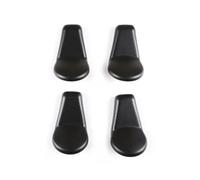 Decorativi Pannello Interno Per Toyota Per Tundra 2014-2020 4 Pezzi ABS Nero Car Interior Styling Piede Sedile Vite Tappo Protezione Decorazione Copertura