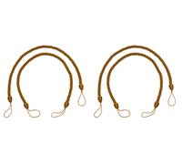 Decorativo Corda Fermatende, Colore #C4 - Oro Antico [2 Coppie (Set Di 4 )]