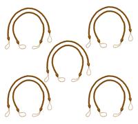 Decorativo Corda Fermatende, Colore #C4 - Oro Antico [5 Coppie (Set Di 10)]