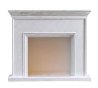 Decorativo Cornice for camino in finto marmo bianco for classica decorativa in legno(Grande)