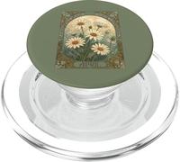 Decorativo Daisy Bloom Art Nouveau Botanical PopSockets PopGrip per MagSafe