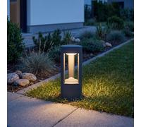 Decorativo Lampada da Giardino Alsen 30cm IP54 Intemperie Antracite GX53