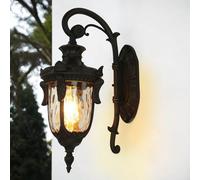 Decorativo Lanterna Amy Oggetto D'Antiquariato Vintage Design Bronzo Lampada