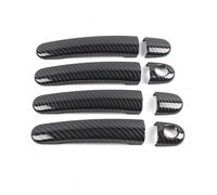 decorativo maniglia Compatibile Con Seat Per Arosa 1997 1998 1999 2000 2001 2002 2003 2004. Accessori Per La Copertura Della Maniglia Esterna Della Portiera Dell'auto(Carbon style A)