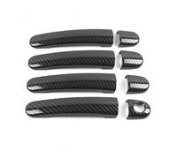 decorativo maniglia Compatibile Con Seat Per Toledo 1999 2000 2001 2002 2003 2004 2005 2006 2007 Accessori Per La Copertura Della Maniglia Della Portiera Esterna Dell'auto(Carbon Texture B)