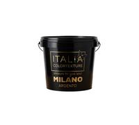 Decorativo Murale Milano Colore Argento Effetto Seta Riflessi Perlescenti - CONFEZIONE: 1 pz., Formato: 1.25 kg