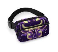 Decorativo per Abito da Donna, Confezione Piccola Completa Stampata, Portatile con Tracolla Regolabile Compatibile con Neon Astrologia Zodiaco