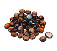 Decorativo Piatto Vetro Marmo 17-19mm Rosso,50pz