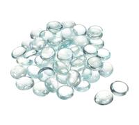 Decorativo Piatto Vetro Marmo 17-19mm Trasparente,100pz