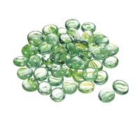 Decorativo Piatto Vetro Marmo 17-19mm Verde,100pezzi