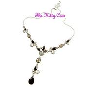 Decorativo Vintage Hollywood Burlesque Glamour Catseye Y Collana con /