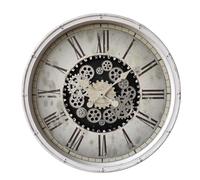 Decorativo Vintage Orologio Parete Ingranaggi Mobile Numeri Romani D 76 CM [EEK: Non valutato]