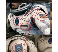 Decorato Abito Film Sostegno Interstellar Durata Spazio Exploration Marca 4-PC
