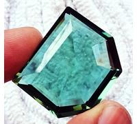 Decorato Forma Verde Naturale Ametista 51.10 + KT Certificato Loose Gemma ~