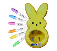 Decoratore di uova The Eggmazing - Peeps Bunny - Set per attivit artistiche e artigianali, include 6 pennarelli colorati ad asciugatura rapida e