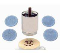 DECORATORE PER CAPPUCCINO E CAFFE SPANDICACAO SPANDI SPARGI CACAO INOX 18/10 BAR