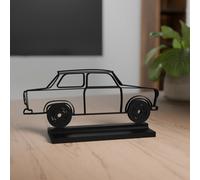 Decorazione 3D modello Trabant 601 - regalo per gli amanti dell'auto