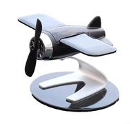 Decorazione a energia solare a forma di aeroplano rotante per cruscotto dell'auto e scrivania da ufficio, fornisce calma e relax attraverso il movimento