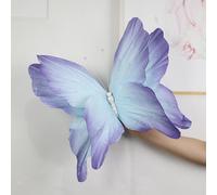 Decorazione a farfalla artificiale fai da te, farfalla gigante per la parete