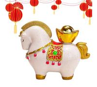 Decorazione a forma di cavallo, simbolo di ricchezza, scultura giocattolo | Roba di cavallo 2026 Capodanno, per casa, donne, uomini, Natale, camera da letto, compleanno, cinese