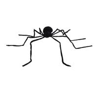 Decorazione a ragno - Black Spider | Halloween spaventoso per le vibrazioni interne e a batteria, giocattolo di peluche spaventoso casa inquietante - accessori di scena per feste per le vacanze