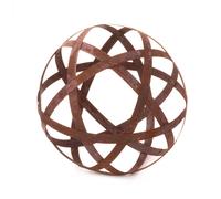 Decorazione a sfera da giardino rustica grande giardino e terrazza - ruggine ...