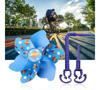 Decorazione accattivante del manubrio della bici, girandola variopinta del mulino a vento per la bicicletta dei bambini Scooter (5)