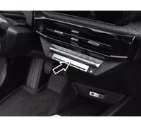 Decorazione Acciaio per Clio VI Captur II 2 Scenic Symbioz E-Tech Accessori | 1 Pezzo Acciaio Pannello Centrale Nuova Esprit Alpine Evolution Techno Full Hybrid Benzina gpl Tuning