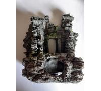 Decorazione Acquario Rovina 14X10X16CM / Flamingo