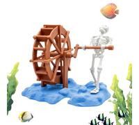 Decorazione Acquario Statua Dello Scheletro Realistico Dinamica Alimentata
