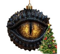 Decorazione Albero Di Natale | Ornamento Drago-Eye 2D Acrilico Collezione | Ciondolo Occhio di Drago per Albero di Natale,per Davanzale Balconi Antipasti Parete Giardino Cortile Portico