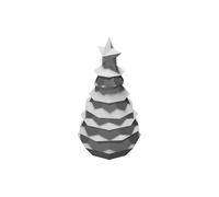 Decorazione Albero Natale Low Poly Geometrico Ornamento Natalizio Stampato