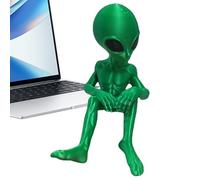 Decorazione Alien - Statuina Alien Piccola Oggetto da Collezione | Piccola Scultura Decor Da Giardino, Decorazione Per Casa E Esterno Per Cortile, Portico, Camera Da Letto, Soggiorno E Favori Di
