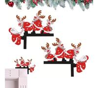 Decorazione Angolo Porta,Moderno In Legno,2 Pezzi Decorazione Porta Per Appartamento - Per Bagno Cucina Corridoio Portico Ingresso Esterno Natale Stanza Casa