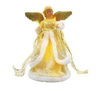 Decorazione artistica per albero di Natale in 3D | Angelo dorato per albero di Natale, per camera da letto, appartamento, soggiorno, cucina, dormitorio, hotel, cortile